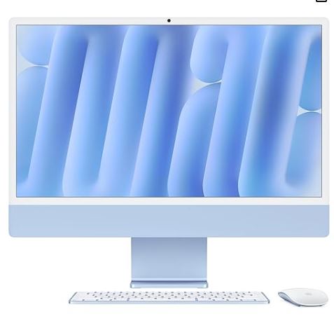 Apple 2024 iMac All-in-One Desktop Computer with M4 chip with 10-core CPU and 10-core GPU: Built for