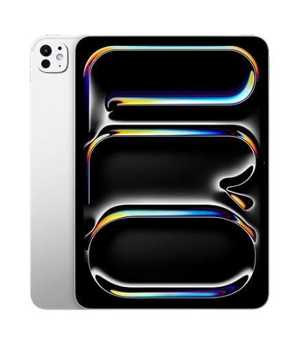 Apple iPad Pro 11″ (M4):  256GB, 12MP Front Camera / 12MP Back Camera, LiDAR Scanner, Wi-Fi 6E + 5G 